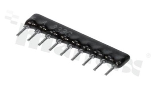 Drabinka rezystancyjna; RA8x220K; 1/8W; 5%