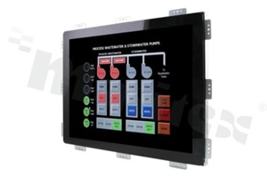 Komputer panelowy 15"; pojemnościowy ekran dotykowy 1024x768; Intel Atom Z8350 1.92GHz; 2 GB RAM; 32GB eMMC; 2x USB; 1x micro USB; 1xCOM; WiFi; LAN; Bluetooth; HDMI; Audio; Micro SD slot; SIM slot; DB9; I2C OS: Win10; zasilanie 12-24 V DC