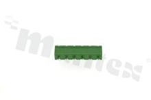 Listwa zaciskowa rozłączalna; w rastrze 7.50mm; 06-torowa; męska; pionowa; zabudowana; UL 300V/15A