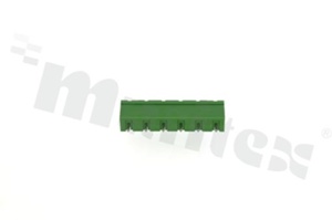 Listwa zaciskowa rozłączalna; w rastrze 7.50mm; 06-torowa; męska; pionowa; zabudowana; UL 300V/15A