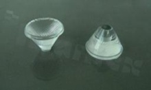 Lens for LED high power; angle: 25 degrees ; Number of LEDs: 1; Dimensions: round 19.4mm; Height: 13.5mm; material: PMMA; PC; Fastening: glue