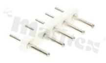 Header for PCB; pitch 5.00-7.50mm; 5-contacts; THT; male; top entry; AWG#18-24; 250V/5A