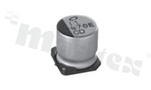 Electrolytic capacitor; SMD; 10uF; 35V; 105deg.C; 4x5.8; 20%; 2000h