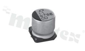 Kondensator elektrolityczny; SMD; 10uF; 35V; 105st.C; 4x5.8; 20%; 2000h