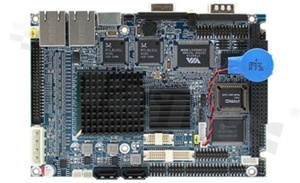 AMD Geode LX800 3.5" Micro Module with AMD Geode LX800 +CS5536Chipset; 1 P104; 1CF; 2 SATA; 4COM; 4 USB; 16-bit GPIO