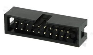Złącze do PCB; w rastrze 2.54mm; 20-stykowe; montaż: THT; męskie; proste