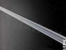 Soczewka do diod LED high power; kąt rozsyłu: asymetryczny ; ilość diod: optyka liniowa; rozmiar: 26x1140mm; wysokość: 6.5mm; rodzaj materiału: PMMA; sposób mocowania: zatrzaski