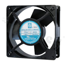 Fan; AC; 230V; 127x127x38mm; 68/65CFM; 1600/1500RPM; 28dBa.