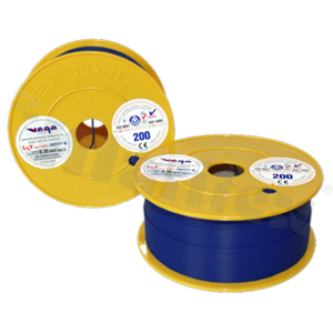 Przewód pojedynczy LGY/H05V-K; z wielodrutową miedzianą żyłą; granatowy; przekrój 0.35mm2; AWG 22; 500V; -40+105 st.C; 200m.