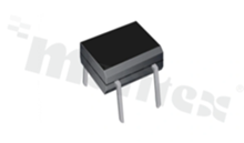 Bridge Rectifier; 700V; 0.5/0.8A; -55+150 deg.C; THT; MBM(4.5x3.7x2.3mm)