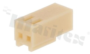 Korpus złącza kablowego; w rastrze 2.54mm; 2-stykowego; żeńskie; na przewód AWG#22-28; 250V/3A