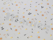 Taśma LED; typ Tile; vertica&horizontal bending; biała zimna 6500K; CRI min. 90; 24V; 500x250 mm; 180LED/odcinek; 10 W; IP20; cięcie co 50mm/83.3mm; buttons entry; odcinek 0.5 m