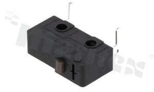 Micro Switch with button, angled; 3A