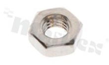 Nakrętka sześciokątna M4; DIN934-ISO4032; stal nierdzewna A2.