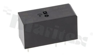 Przekaźnik elektromagnetyczny; prąd znamionowy 16A; napięcie cewki 12VDC; pojedynczy styk przełączny (1C); 16A/24VDC; 16A/250VA