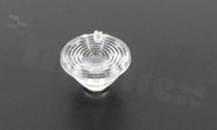 Lens for LED high power; mid power; angle: 9 do 91 degrees ; Number of LEDs: 1; Dimensions: round 20mm; Height: 9.9mm; material: PC; Fastening: snaps