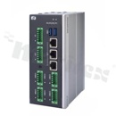 Bezwentylatorowy komputer przemysłowy; Atom x6212RE; RAM: do 32GB; 8xCOM; 2xUSB; 3xLAN; HDMI; DIO; M.2 Key B; 2xmPCIe; 2xSIM; eMMC; SATA; TPM 2.0; temp. pracy: -40+70C; 9-36VDC