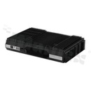 Fanless IntelCeleron J1900 or Intel Atom E3845; 1x Audio; 12-bit GPIO; 2xCOM; 2x PS/2; 3x USB; supply 12-26V
