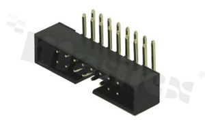 Złącze do PCB; w rastrze 2.00mm; 16-stykowe; montaż: THT; męskie; kątowe