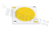 COB LED; neutral white 4000K; 3-step; flux 5544lm/85 degreesC (V5; W1); CRI min 80; 120 deg; yellow diffused lens