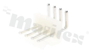 Złącze Kablowe do PCB; w rastrze 3.96mm; 4-stykowe; montaż THT; męskie; poziome; 250V/7A