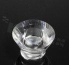 Soczewka do diod LED COB; kąt rozsyłu: 8 do 28 stopni FWHM; ilość diod: 1; rozmiar: okrąg 50mm; wysokość: 29.3mm; rodzaj materiału: PMMA; sposób mocowania: gniazdo