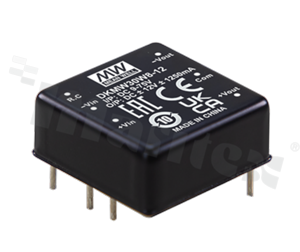 Converter DC/DC; 30W; +-15V; +-0-1000mA; 9-75V