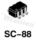 Dioda Transil (TVS); 100W; 5V; 8A; jednokierunkowa; -40+125 st.C; SMD; SC88(0.95x2.1x2mm)