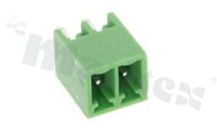 Pluggable terminal block; pitch 3.50mm; 2-ways; male; straight pin header; closed type; UL 300V/8A; TUV:250V/7A