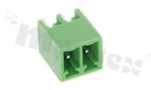 Listwa zaciskowa rozłączalna; w rastrze 3.50mm; 2-torowa; męska; pionowa; zabudowana; UL 300V/8A; TUV:250V/7A