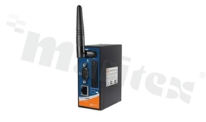 Industrial Cellular 3.5G VPN Gateway with 1 x10/100Base-T(X) 1xRS-232 Gateway; DIN rail mountable