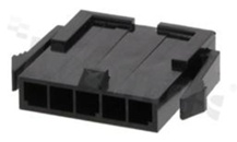 Korpus złącza kablowego; w rastrze 3.00mm; 5-stykowego; męskie; na przewód AWG#20-24; 250V/5A