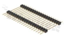 Listwa stykowa do PCB; w rastrze 2.54mm; 1x20 styków; montaż THT; męska; prosta; jednorzędowe; 2-poziomowa 6.0/20.0/3.0mm