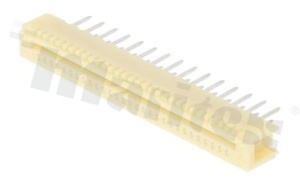 Złącze Non-ZIF do PCB; w rastrze 1.00mm; 29-stykowe; montaż: THT; pionowe