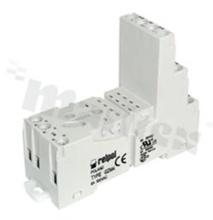 Socket for relay R4. R4N; 14 PIN; 6A; mounting; panel, DIN; 6A/300VAC