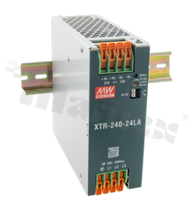 Zasilacz impulsowy; DIN; 180W; 12V; 15A; 320-600VAC; 450-800VDC