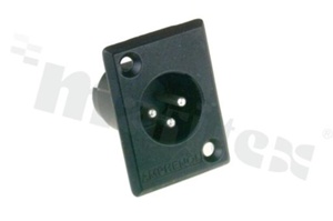 Connector: XLR; ML 3 CONT BLK FINISH
