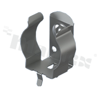 Battery holder; button contact; AA, CR2; THT