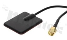 Antena; prostokątna; GSM; 824-2170MHz; 2.0dBi; VSWR<2.0; liniowa; dookólna; RG174; SMA; przyklejana; 39.9x33.5x5.5mm; czarny