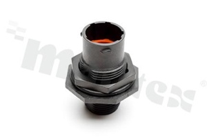 Standard Connector circular; socket Jam Nut size 10 2pins; PIN