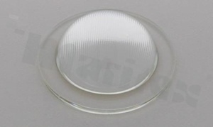 Glass Lens GT-91-11 for COB LEDs, angle: 120 degree W:91mm H: 32,3mm, RoHS