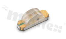 Light-Emitting Diode LTST-S110KRKT. SMD angled 3210, red typ. 631 nm, typ. 54 mCd /20mA, water clear, 130 degree, LiteON /3000