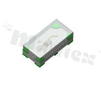 LED FYLS-0402URC; SMD 0402; red 625-635nm; typ. 80mcd/20mA; water clear; 130 degrees