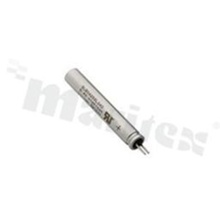 Re-battery Li-Ion Urated: 2.4V; Charging voltage: 2.8V; ESR: 0.6 Ohm; 4x25.5mm