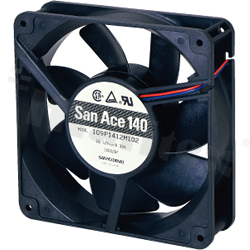 Wentylator; DC; 12VDC; 140x140x38mm; 3.3m3/min; 38.0dB.