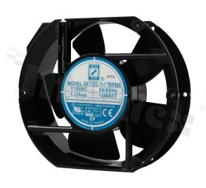 Wentylator; EC; 207-253V; 172x150x51mm; 220CFM; 3000RPM; 57.3dBA.