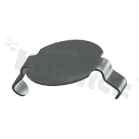 Styk baterii; ujemny; średnica 6.4mm; THM zatrzaskowy