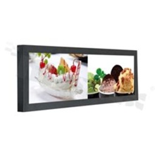 Monitor 28;8"; 1366x384; jasność 500 nitów; kontrast 1200:1; kąt widzenia 178/178; HDMI; SD; USB; 2xGłośnik 5W; zasilanie 12V DC; VESA