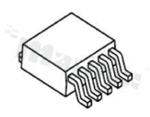 Układ scalony MBI6651GST ver A, Power, napięcie zasilania 9-36V, prąd wyjściowy 1000mA, sprawność 96%/12V,350mA, SOT-23-6L