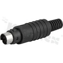 Złącza DIN; Male; 2 A; Cable, Free Hanging; Unshielded